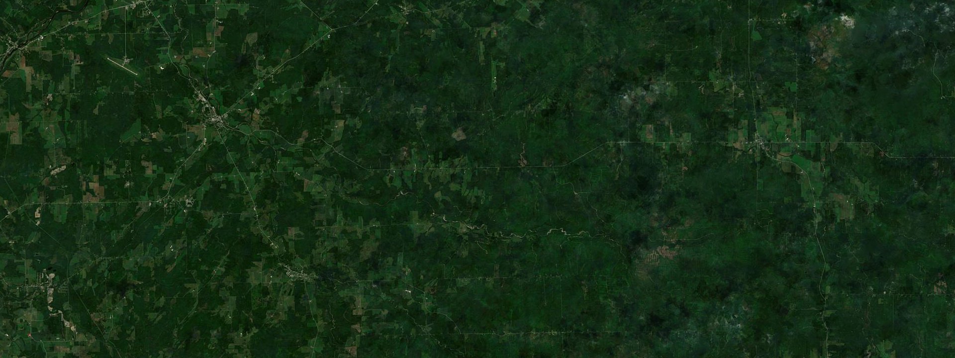 Vue satellite de Newport