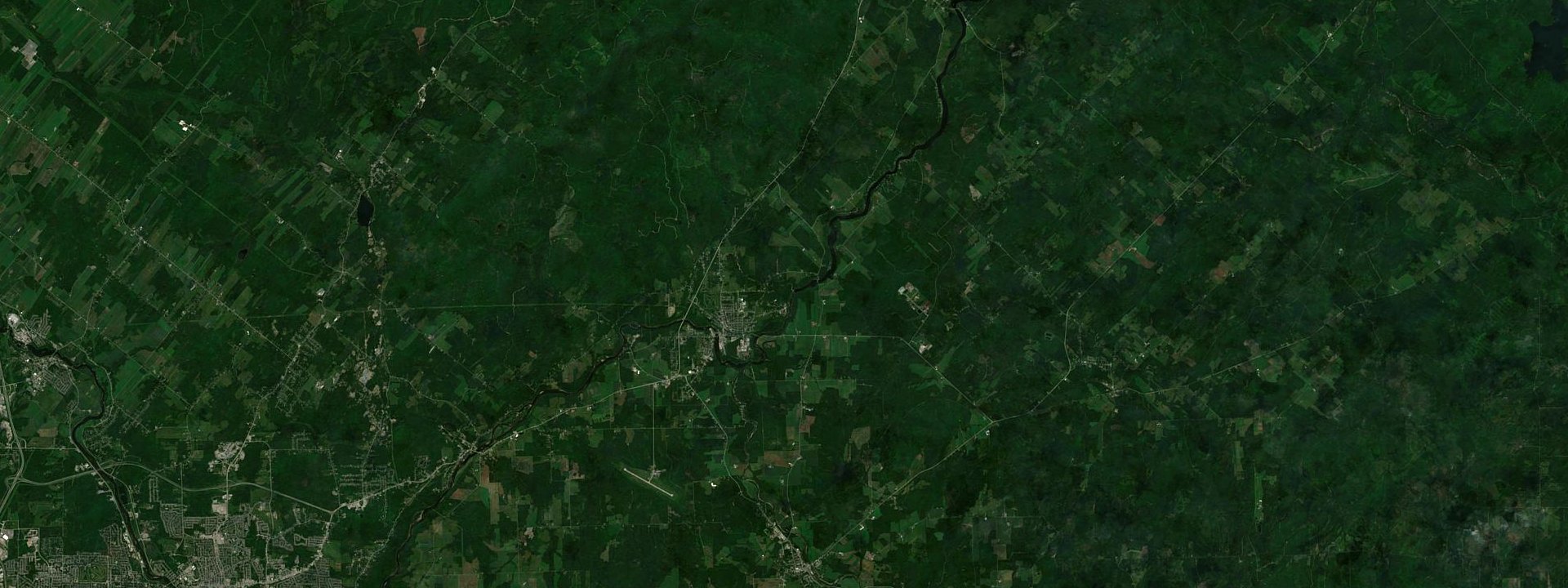 Vue satellite de Westbury