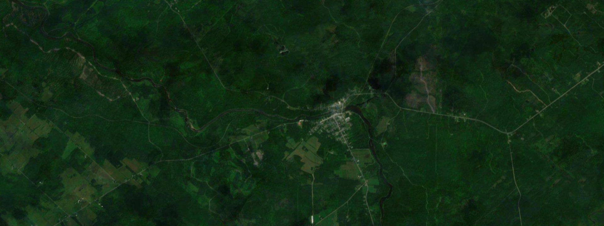 Vue satellite de Scotstown