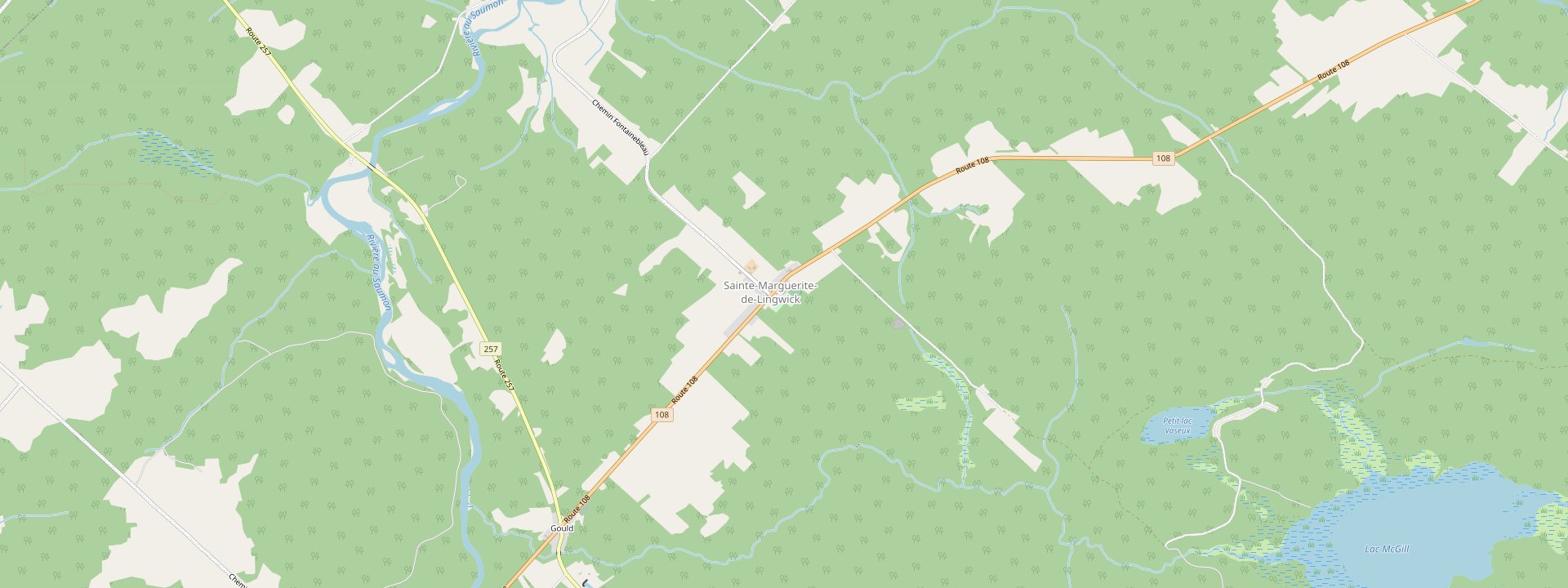 Plan des rues de Lingwick
