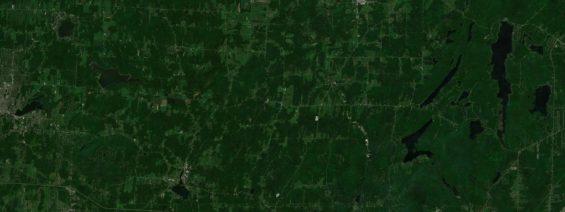 Vue satellite de Sainte-Anne-de-la-Rochelle