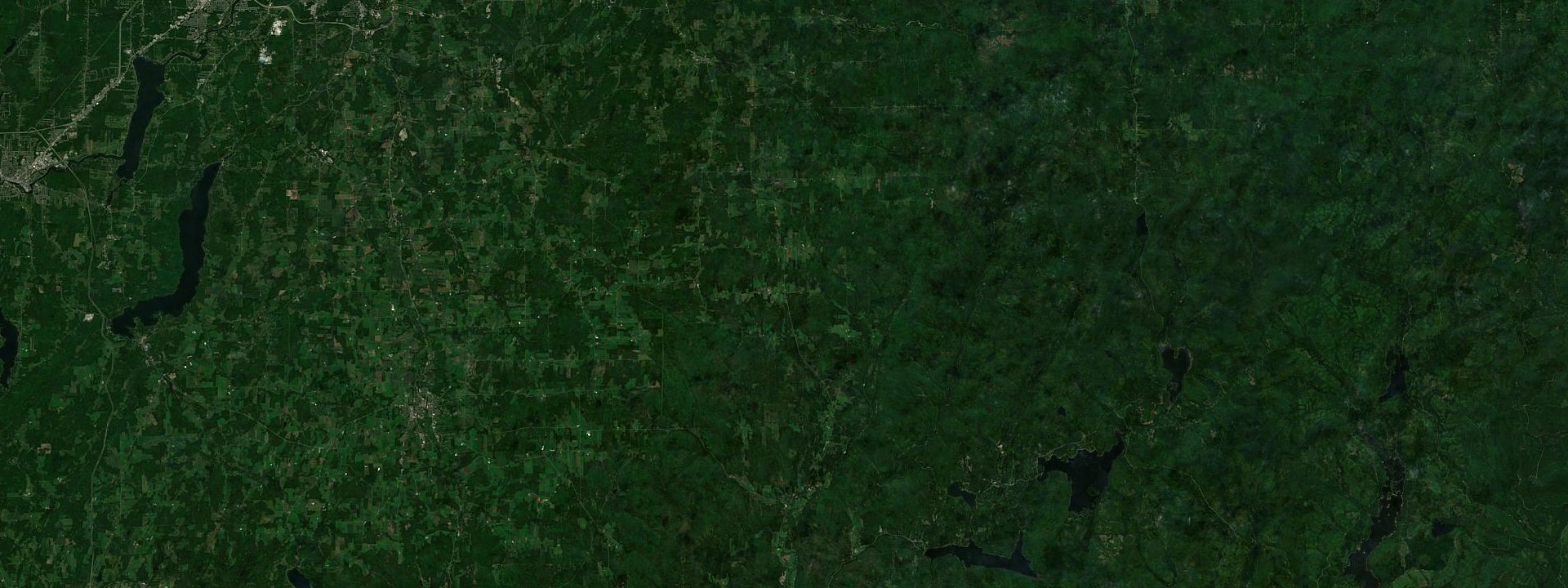 Vue satellite de Saint-Malo