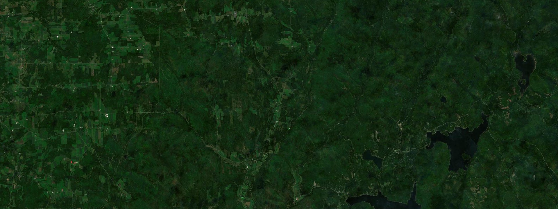 Vue satellite de Saint-Venant-de-Paquette