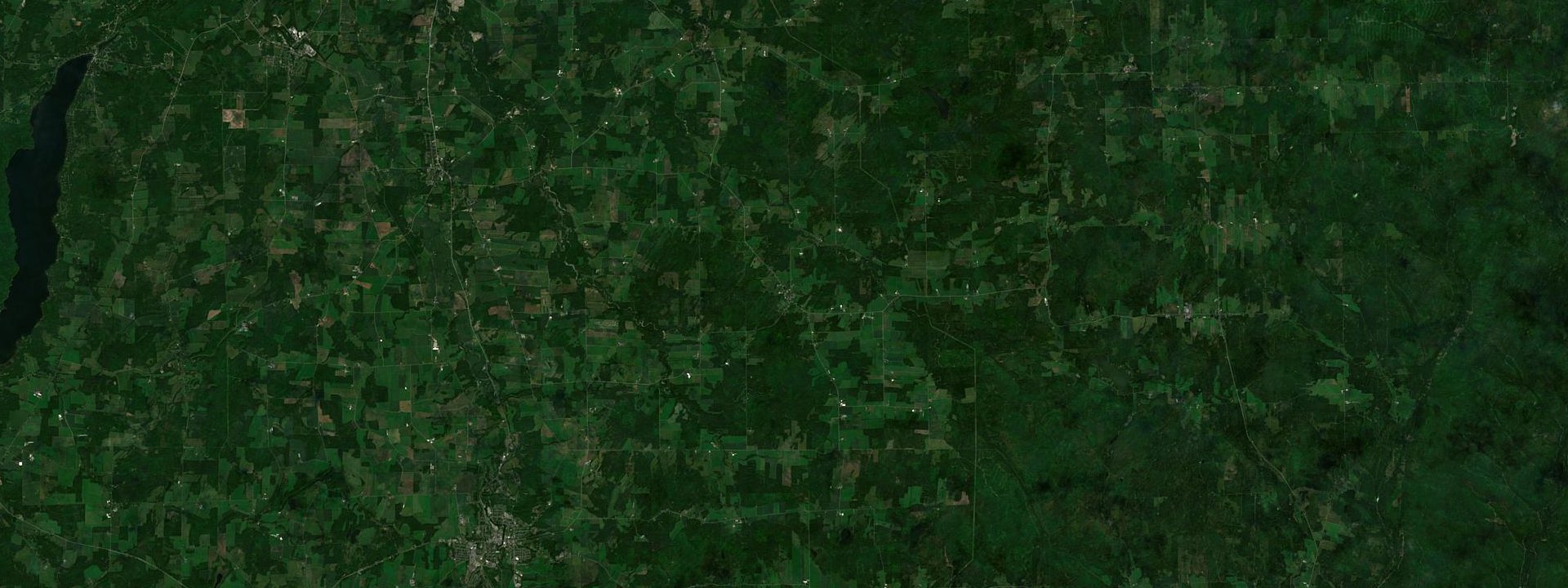 Vue satellite de Sainte-Edwidge-de-Clifton
