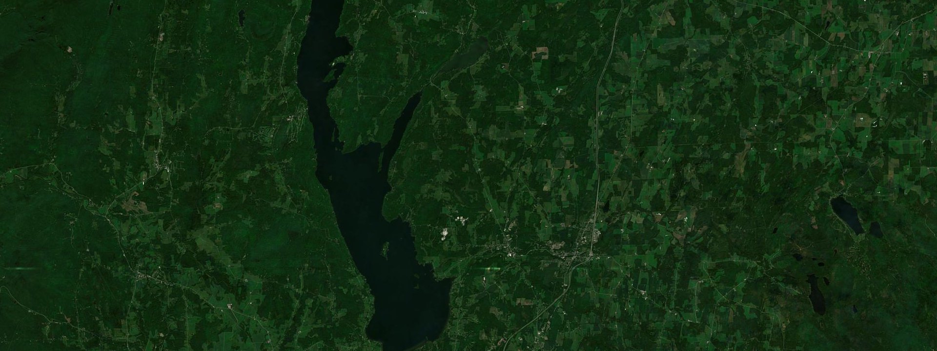 Vue satellite de Ogden