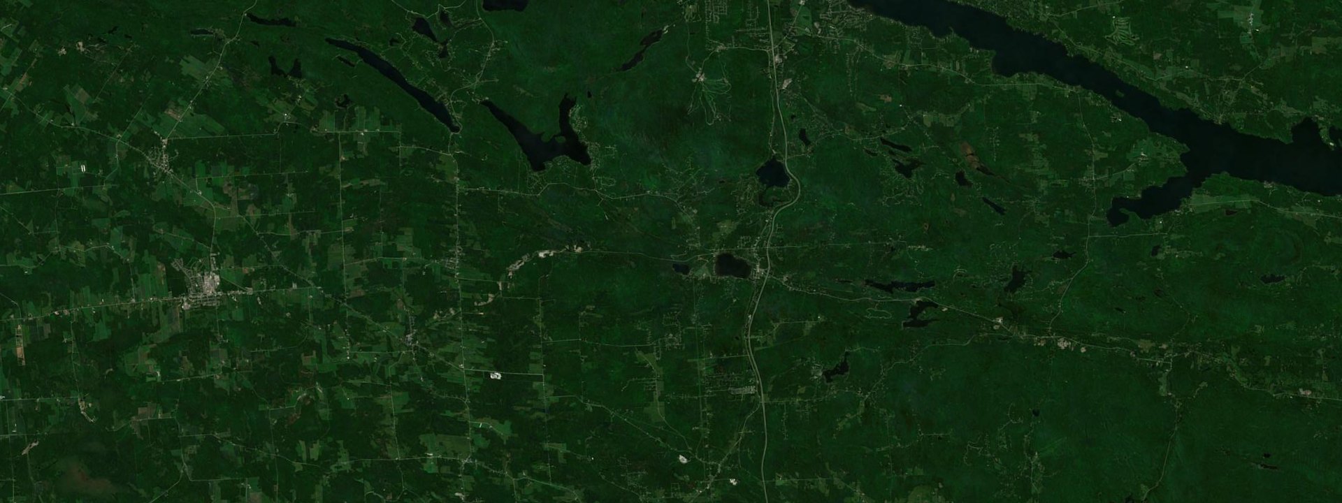 Vue satellite de Eastman