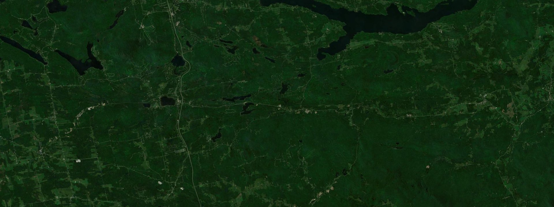 Vue satellite de Bolton-Est