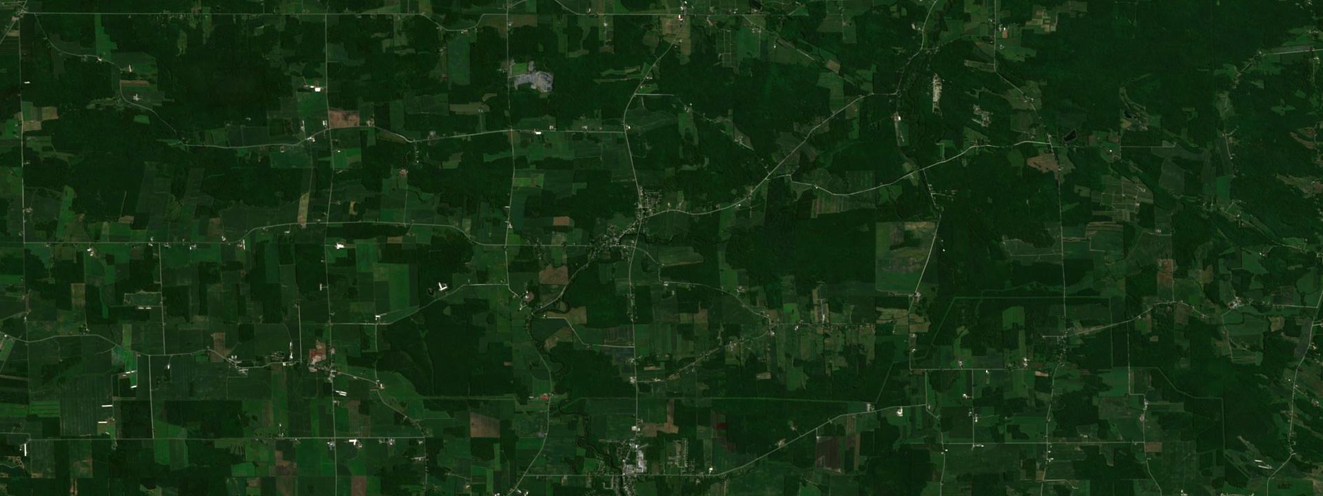Vue satellite de Stanbridge East