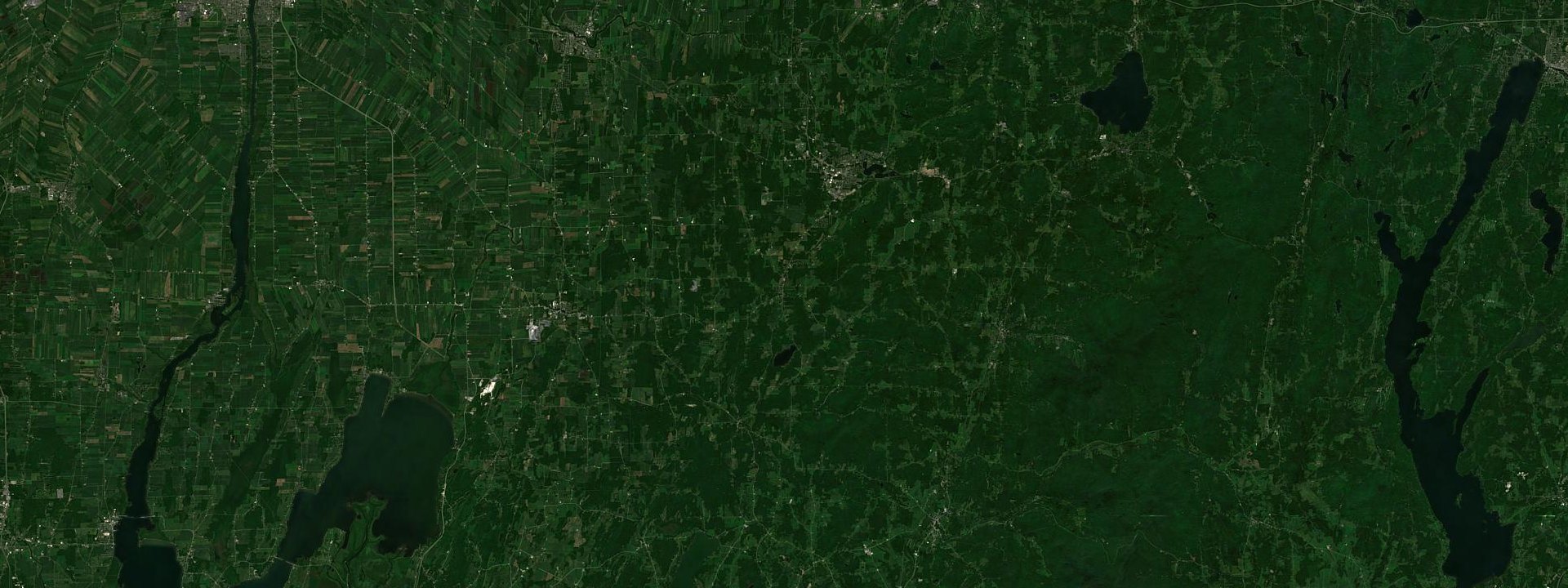 Vue satellite de Dunham