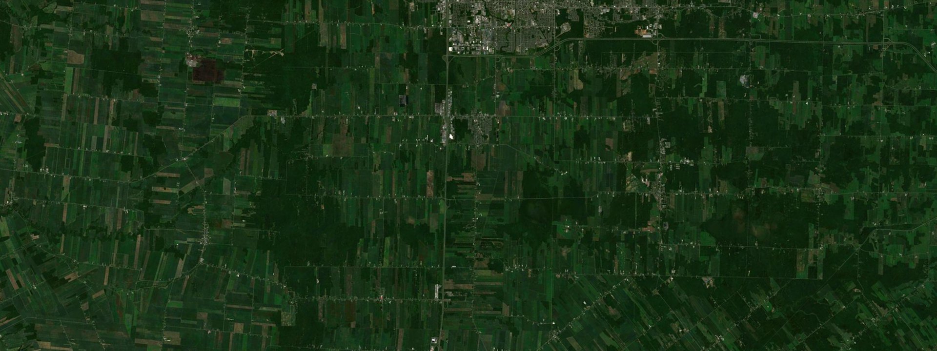 Vue satellite de Saint-Germain-de-Grantham