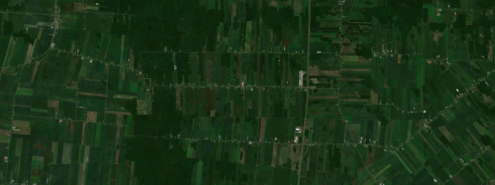 Vue satellite de Saint-Eugène