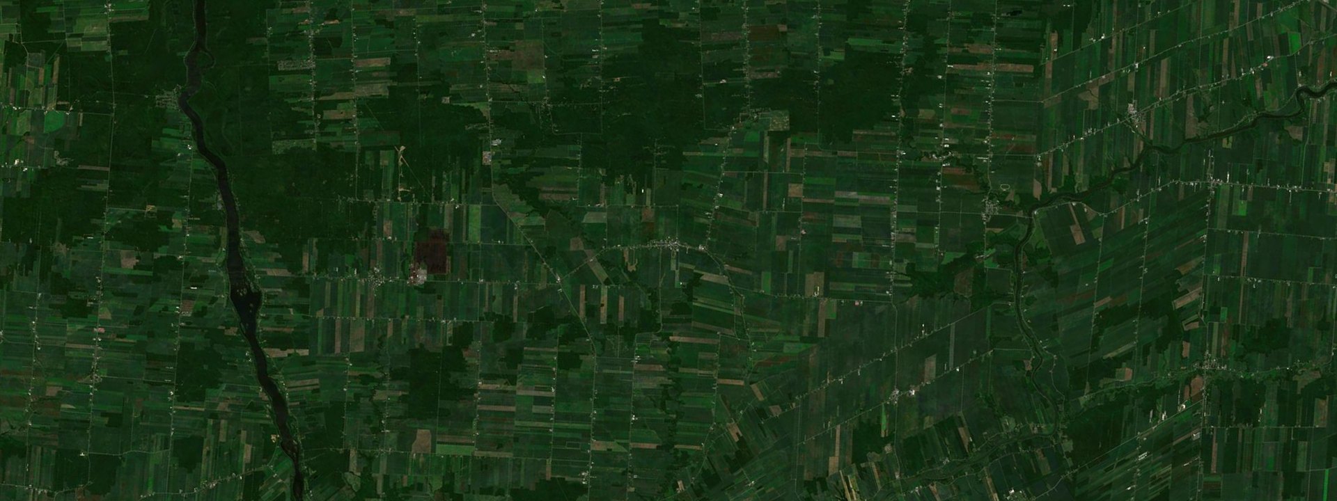 Vue satellite de Saint-Guillaume