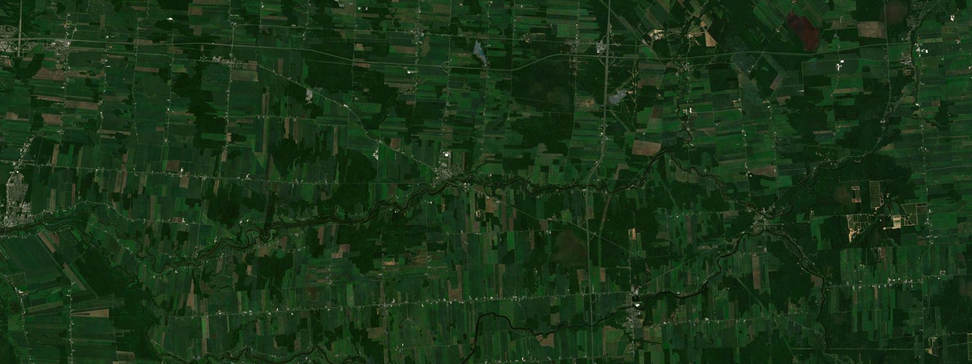 Vue satellite de Saint-Léonard-d'Aston