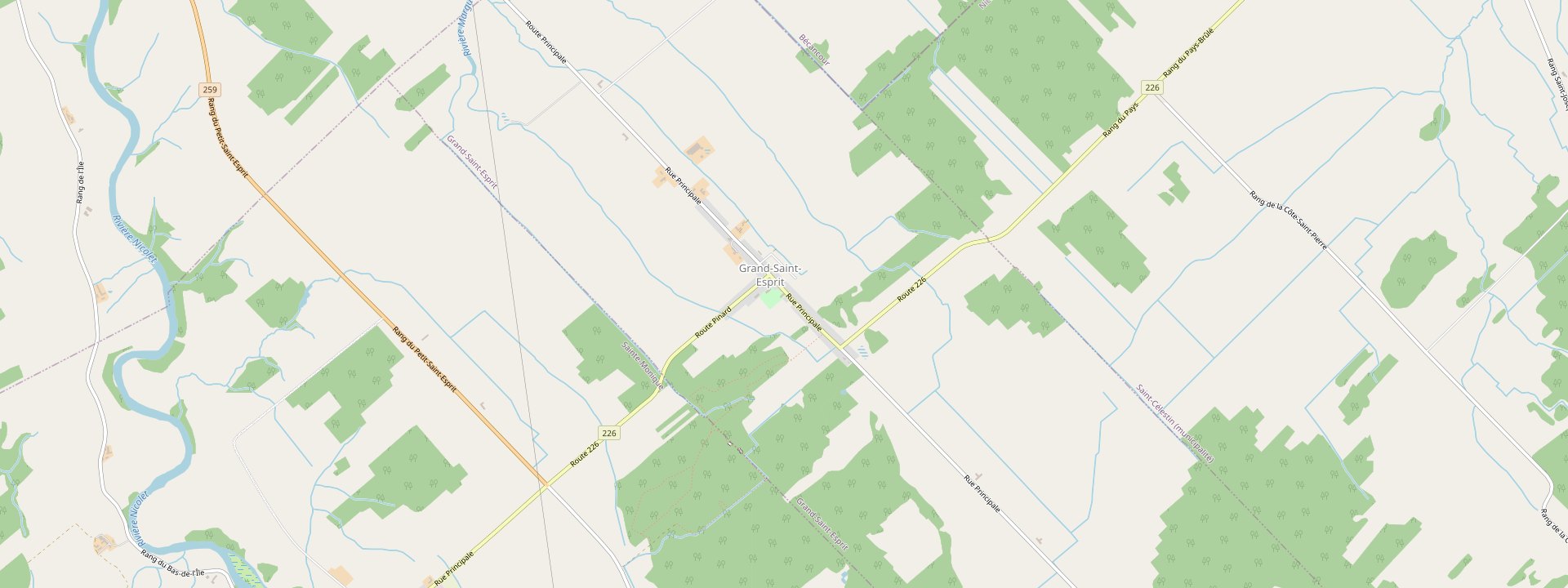 Plan des rues de Grand-Saint-Esprit