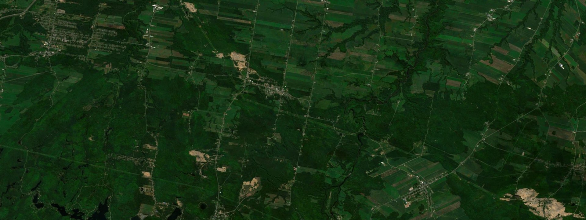 Vue satellite de Charette
