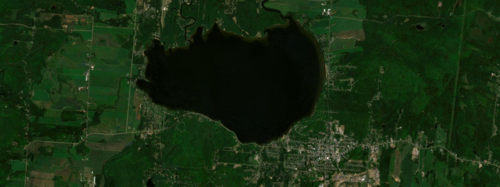 Vue satellite de Saint-Gabriel
