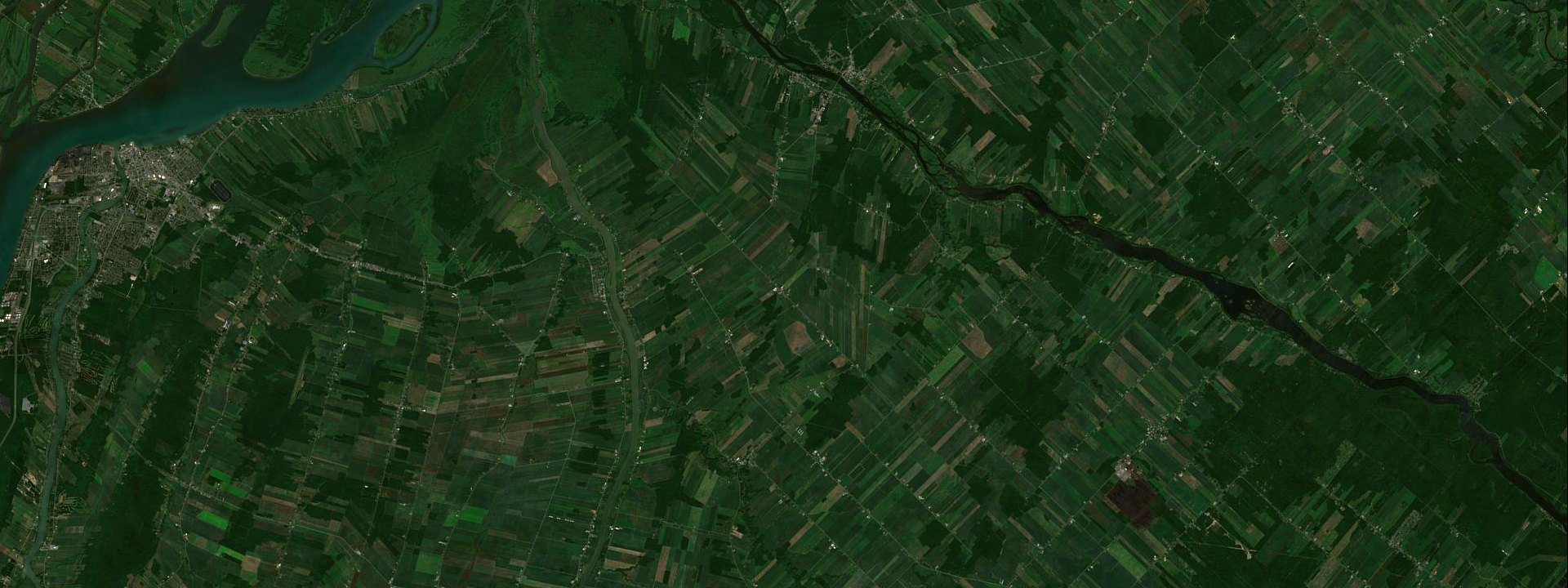 Vue satellite de Saint-Gérard-Majella