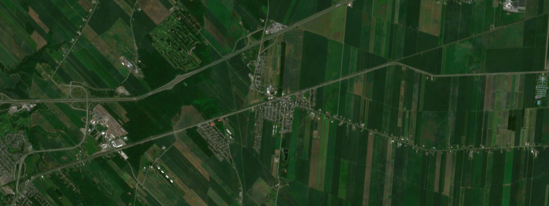 Vue satellite de Sainte-Madeleine