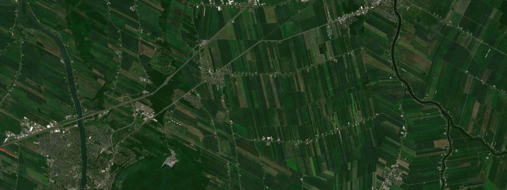 Vue satellite de Sainte-Marie-Madeleine