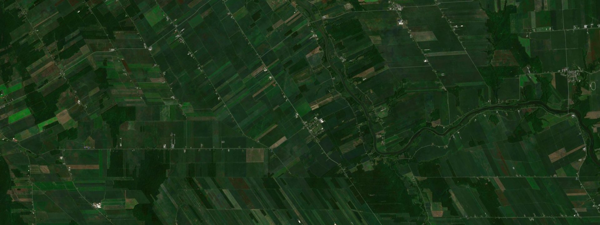 Vue satellite de Saint-Louis
