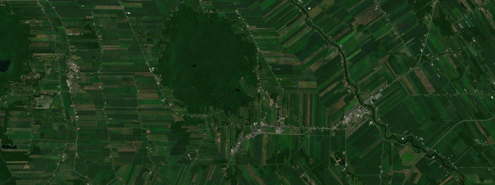 Vue satellite de Rougemont