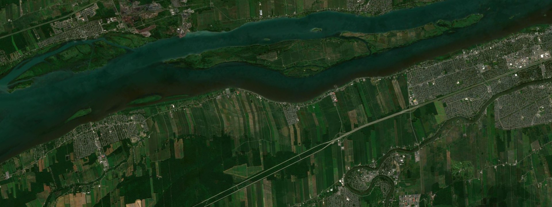 Vue satellite de Saint-Sulpice