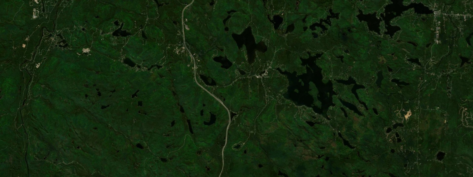 Vue satellite de Entrelacs