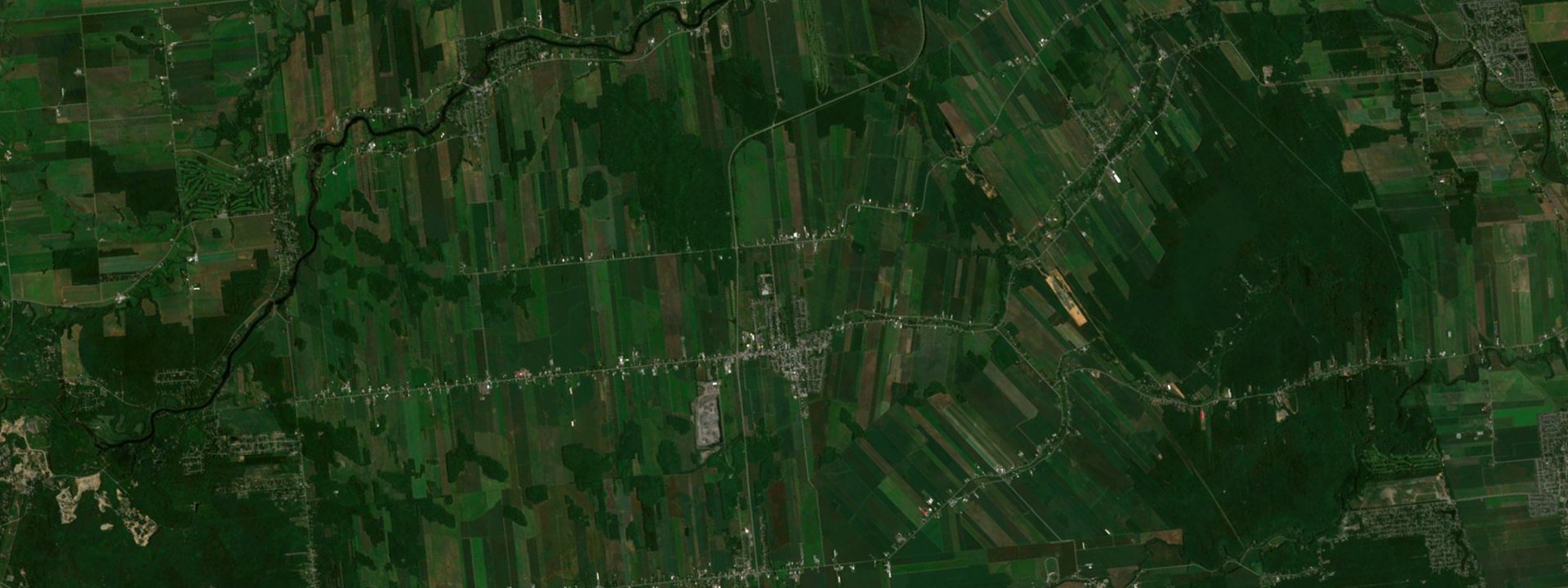 Vue satellite de Saint-Jacques