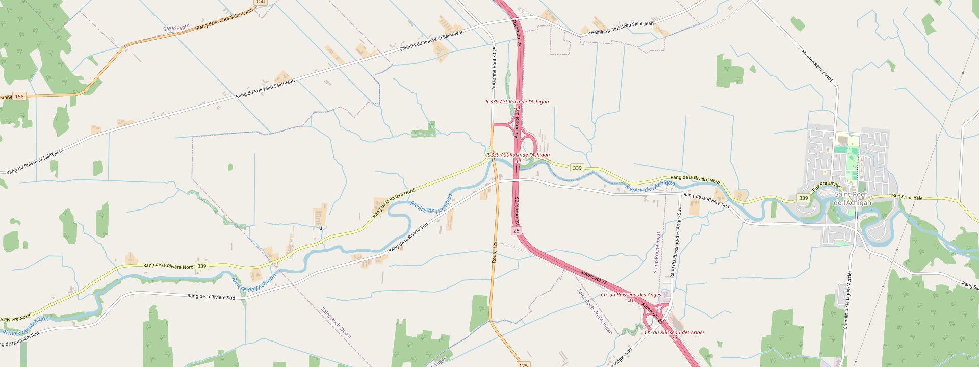 Plan des rues de Saint-Roch-Ouest