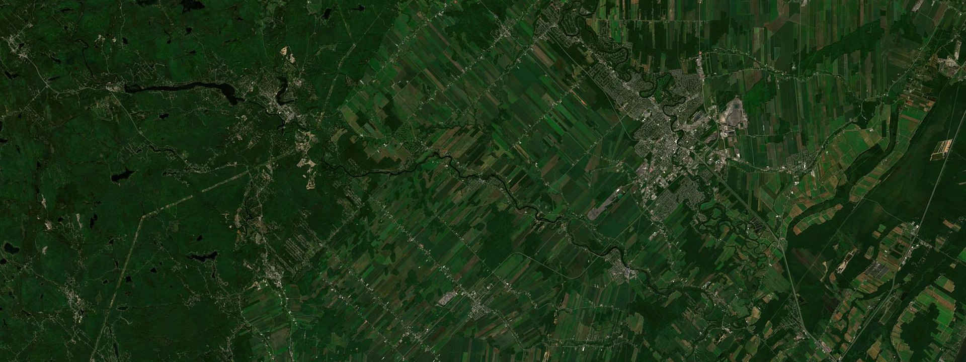 Vue satellite de Saint-Liguori