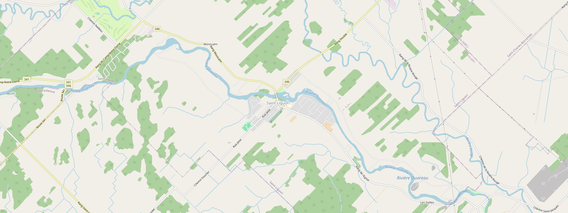 Plan des rues de Saint-Liguori