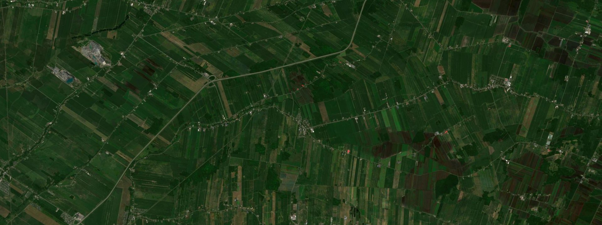 Vue satellite de Saint-Édouard