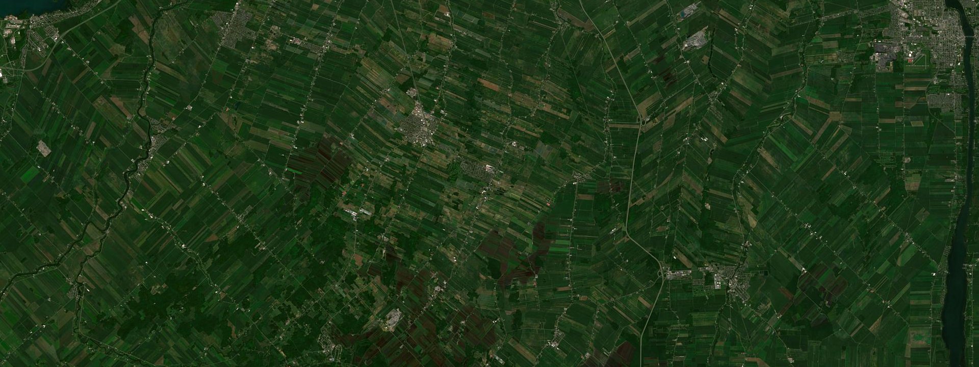 Vue satellite de Saint-Michel