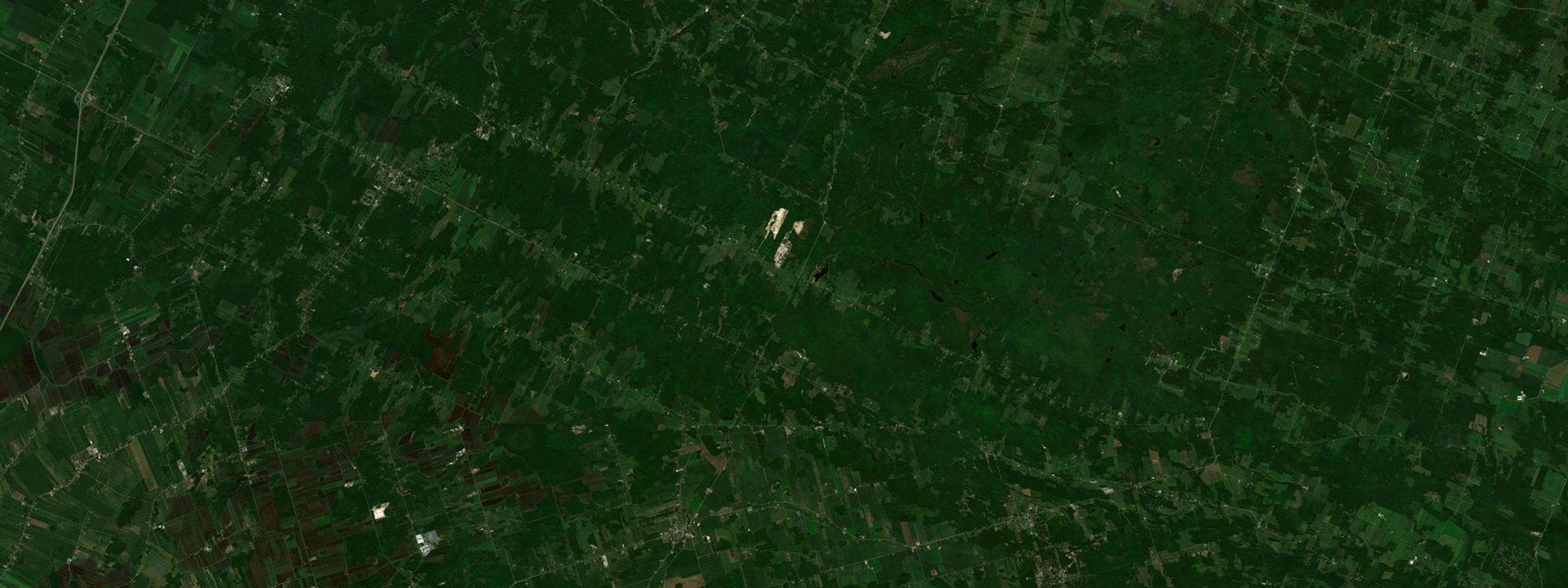 Vue satellite de Havelock