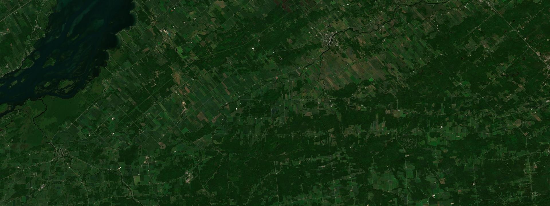 Vue satellite de Elgin