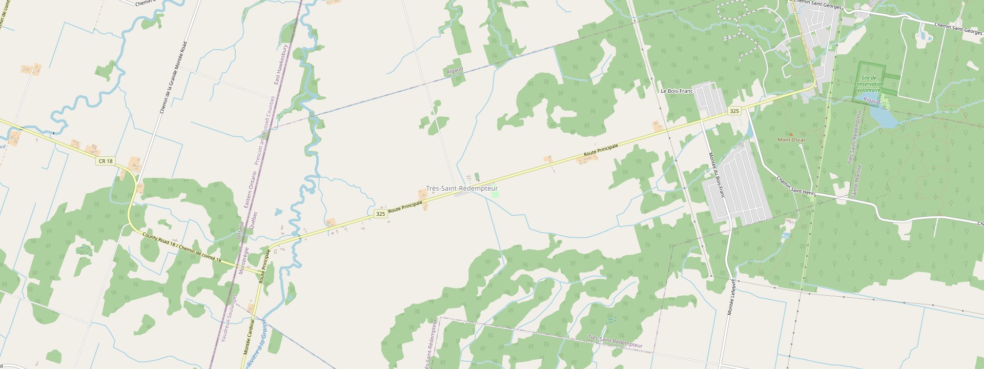 Plan des rues de Très-Saint-Rédempteur