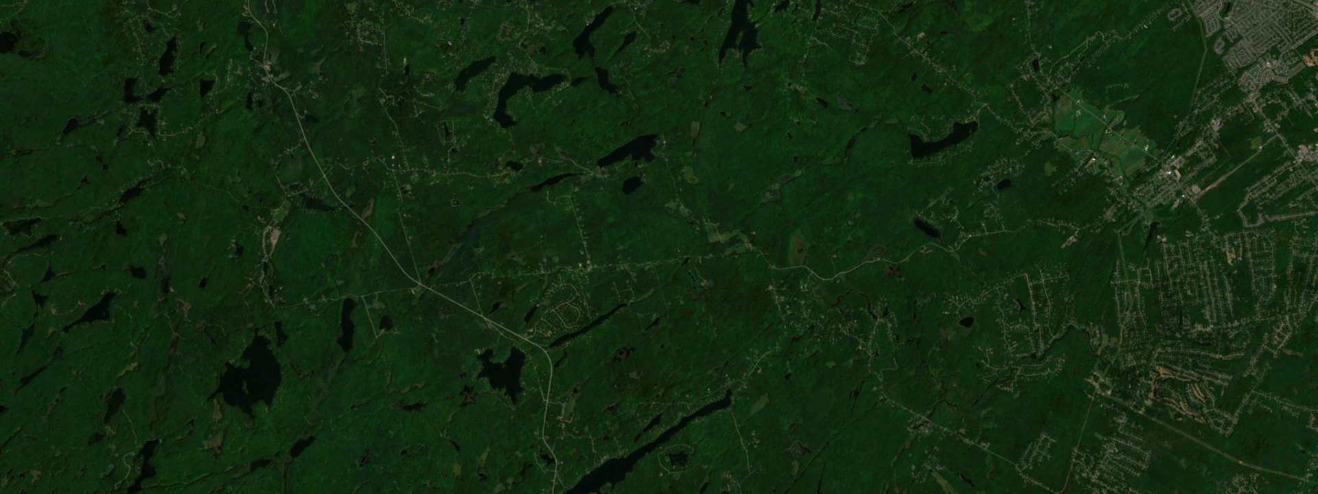 Vue satellite de Mille-Isles
