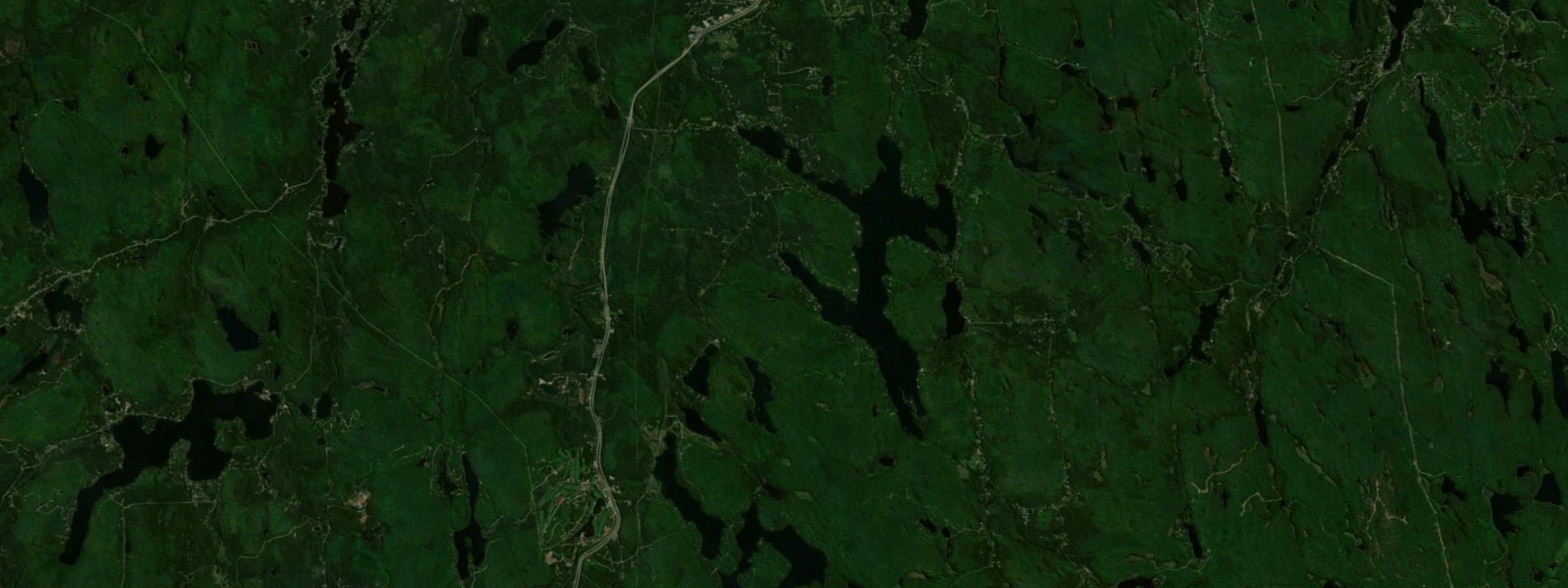 Vue satellite de Ivry-sur-le-Lac