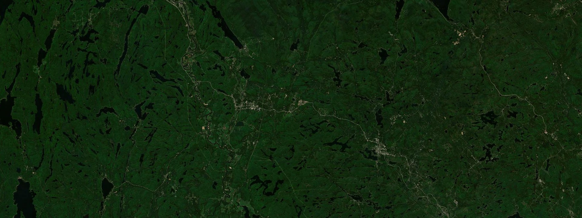 Vue satellite de Mont-Blanc