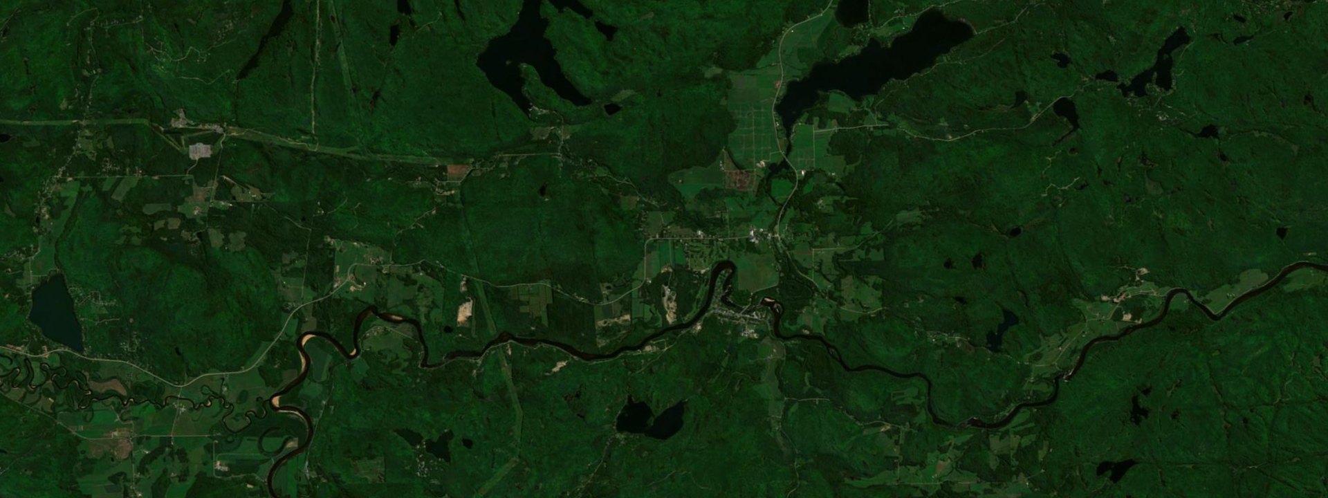 Vue satellite de Arundel