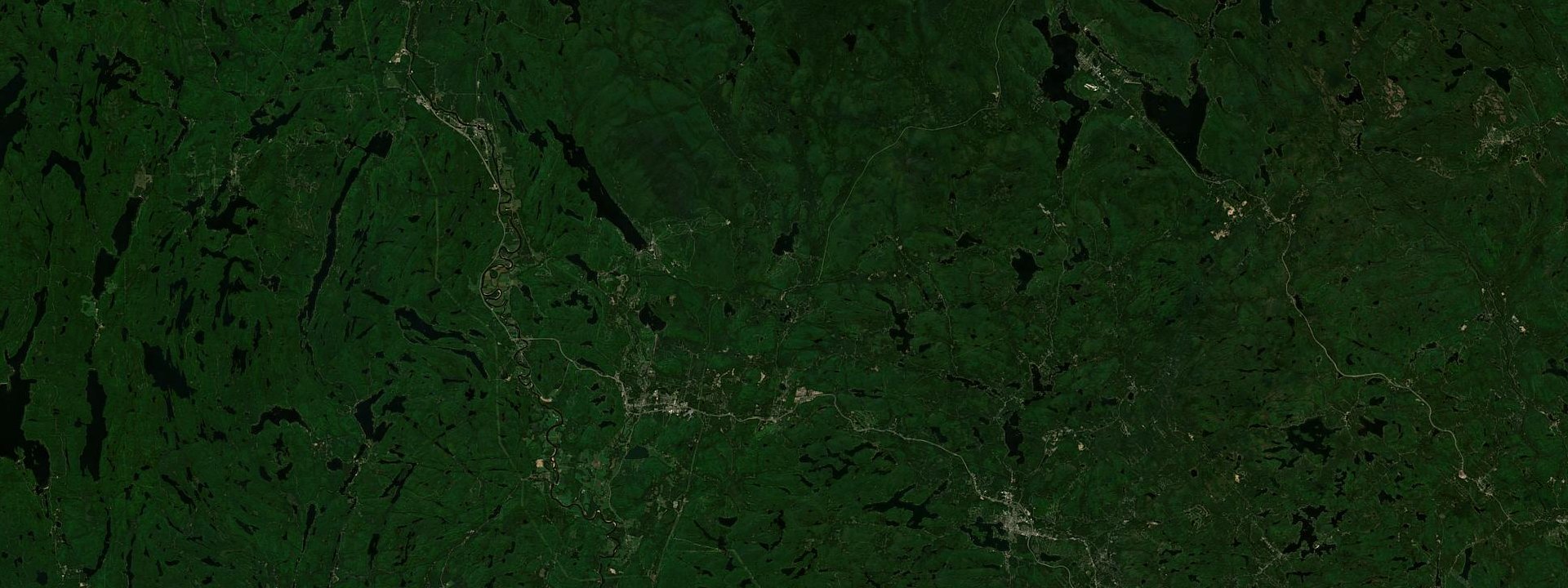 Vue satellite de Lac-Supérieur