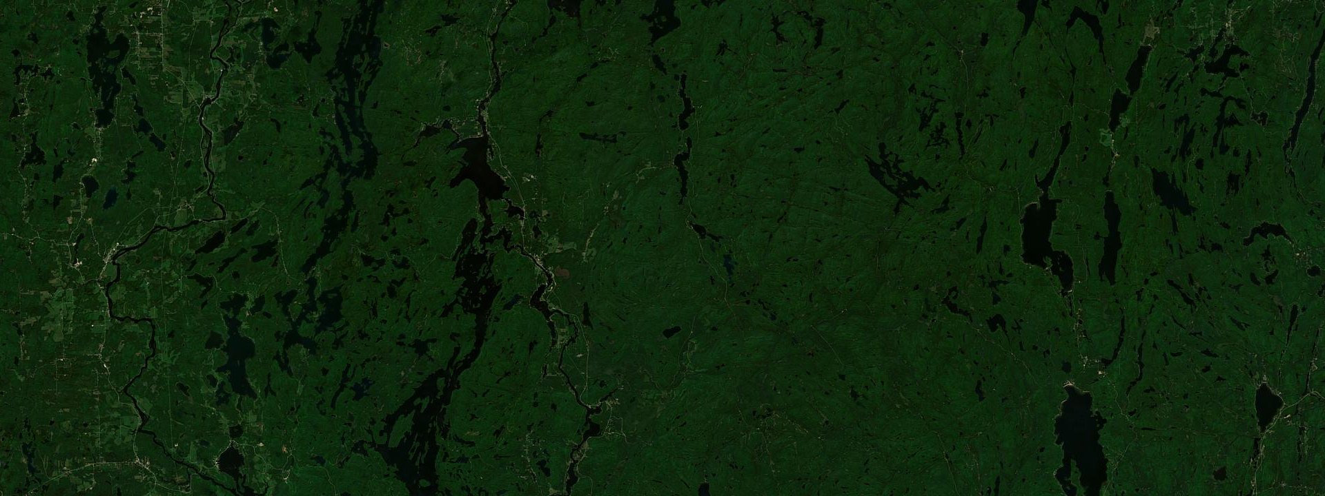Vue satellite de Notre-Dame-du-Laus