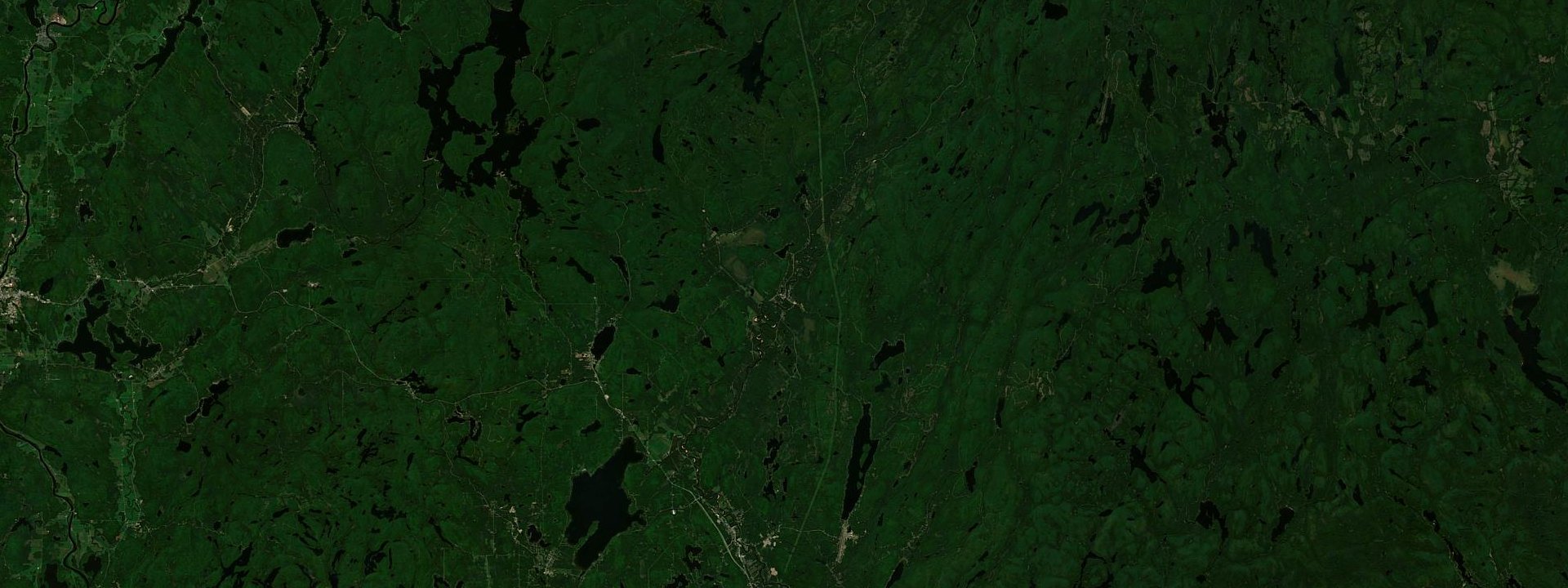 Vue satellite de L'Ascension
