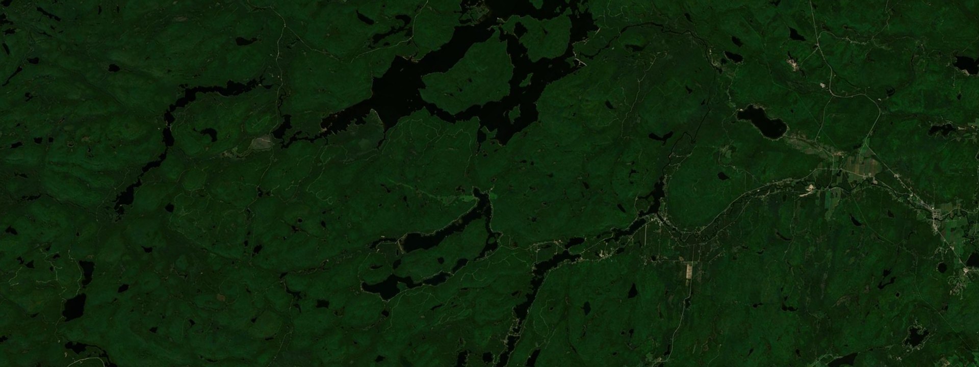 Vue satellite de Chute-Saint-Philippe