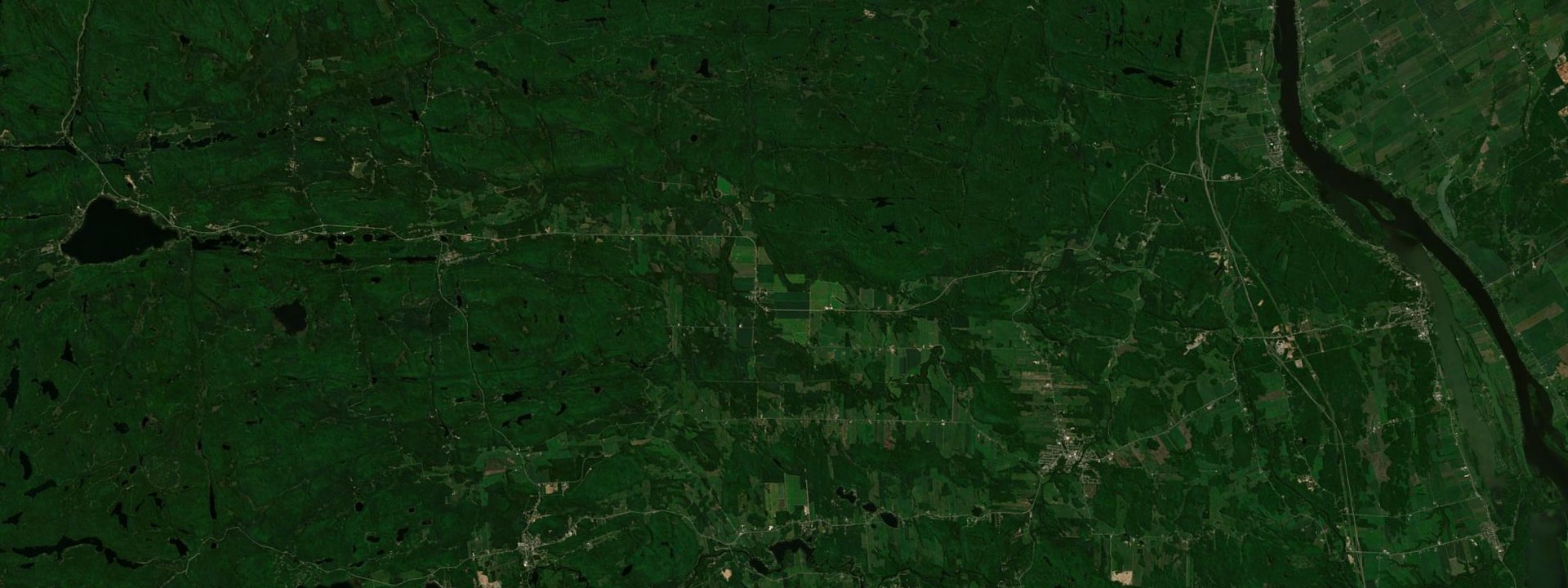Vue satellite de Notre-Dame-de-la-Paix