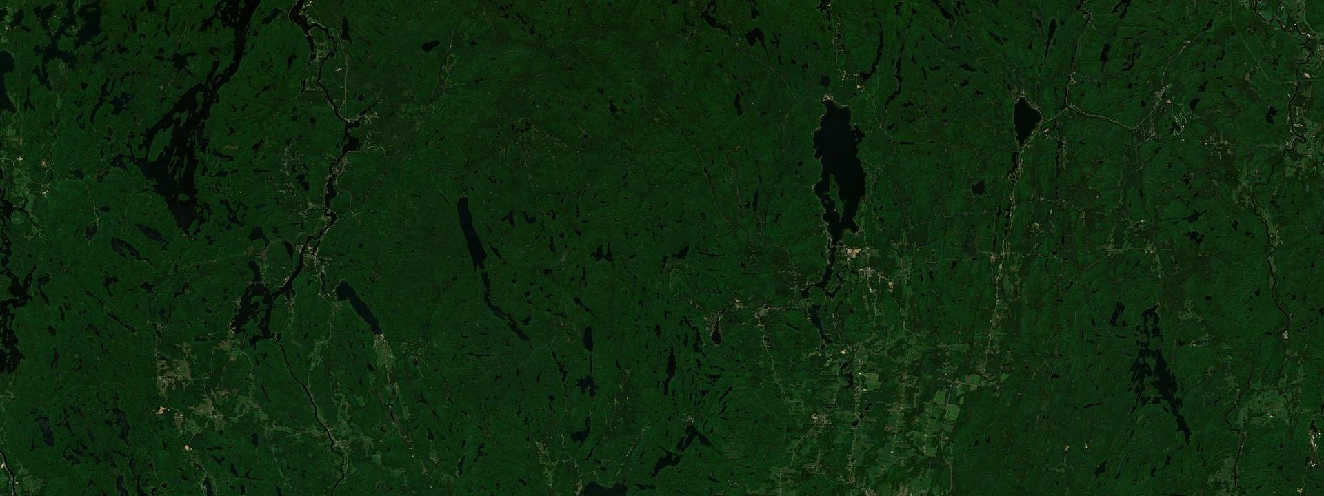 Vue satellite de Montpellier