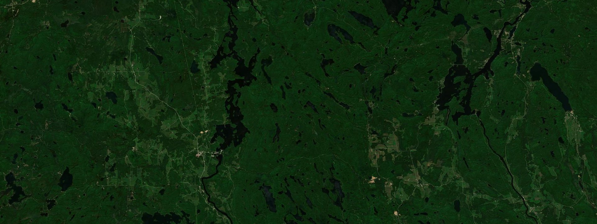 Vue satellite de Denholm
