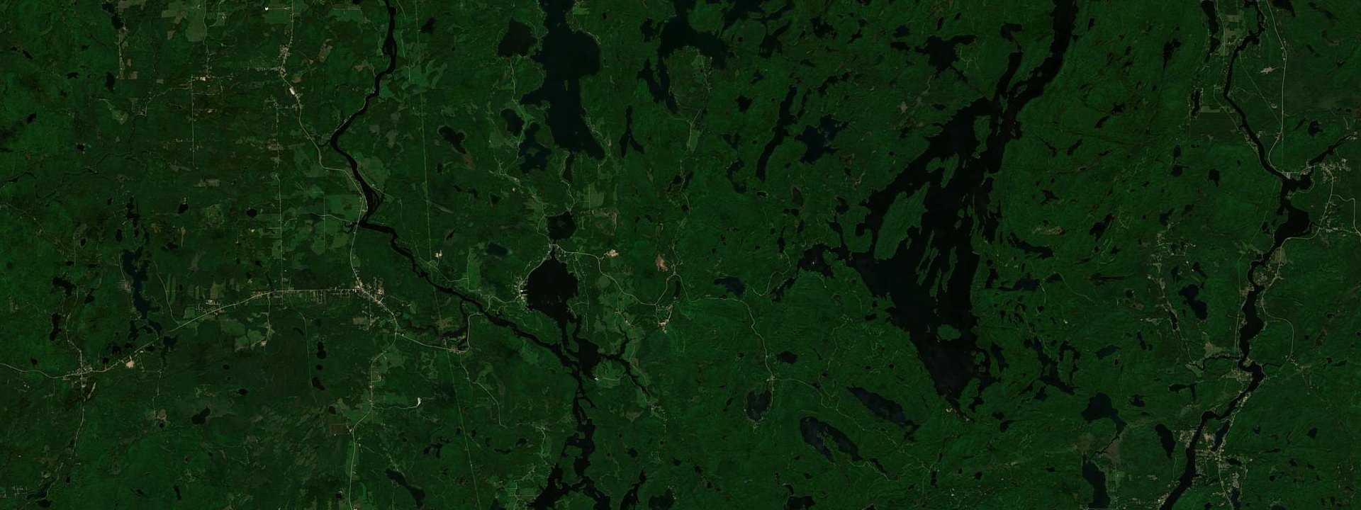 Vue satellite de Lac-Sainte-Marie