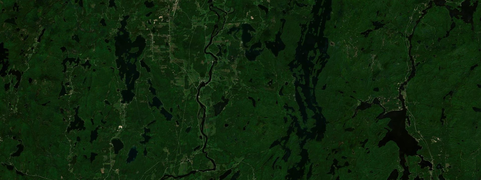 Vue satellite de Bouchette
