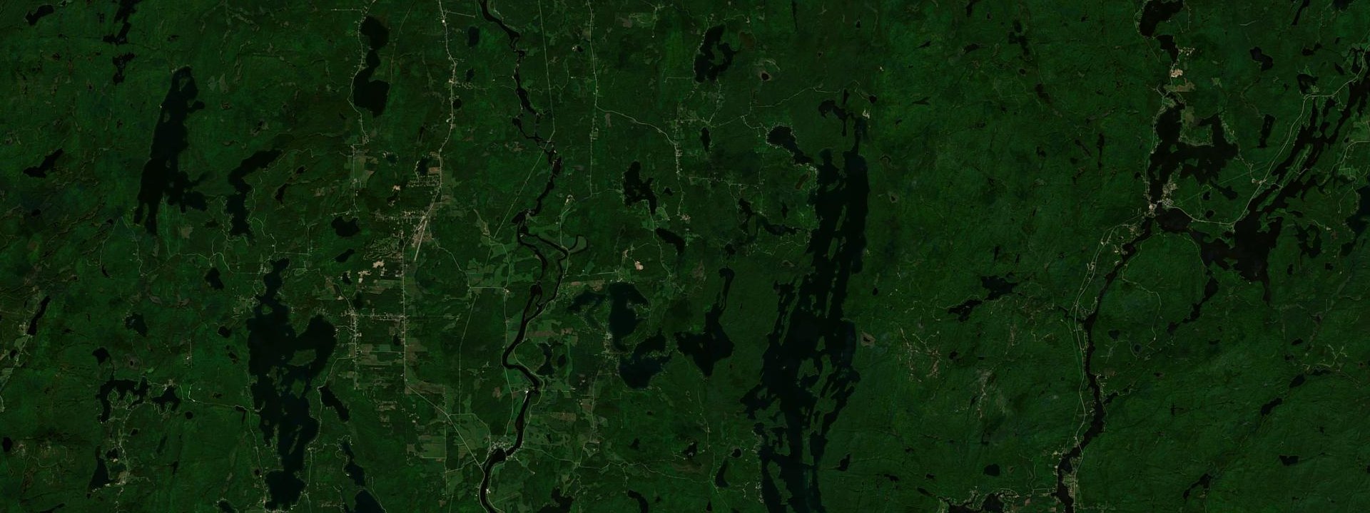 Vue satellite de Sainte-Thérèse-de-la-Gatineau